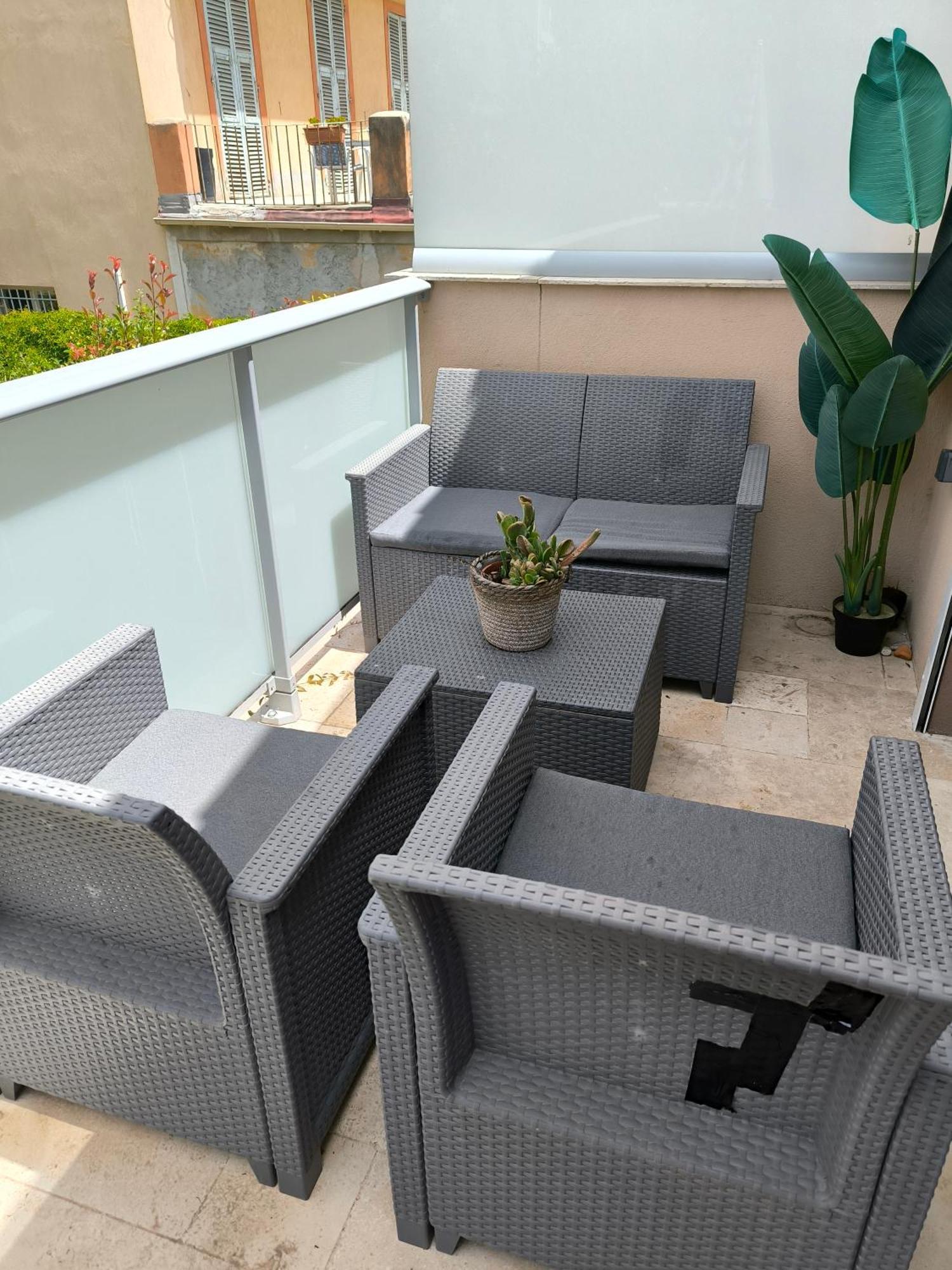 Appartement Beau Deux Pieces Cozy Avec Terrasse N11 *